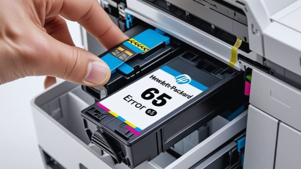 HP 65 Cartridge Error