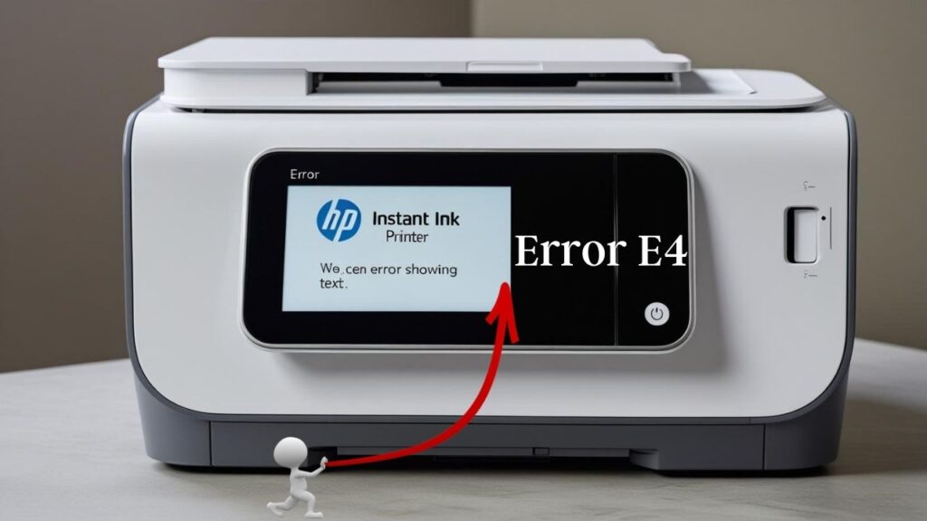 HP Instant Ink Error E4