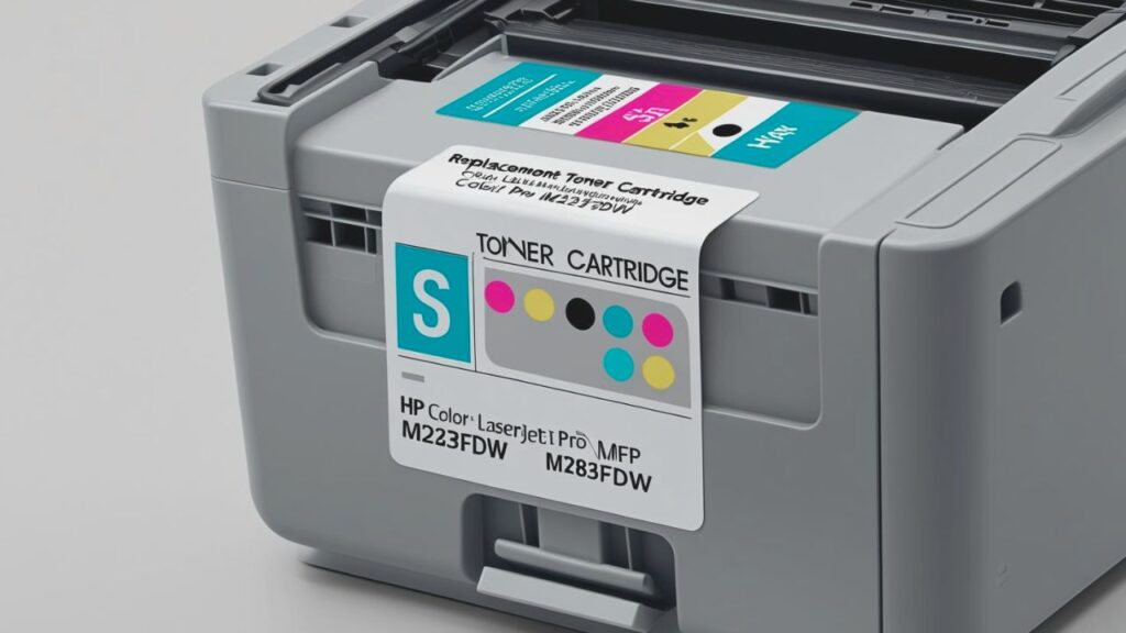 Replace HP M283fdw Toner