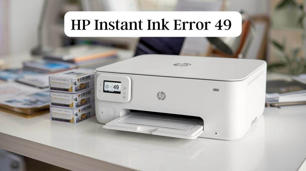 HP Instant Ink Error 49