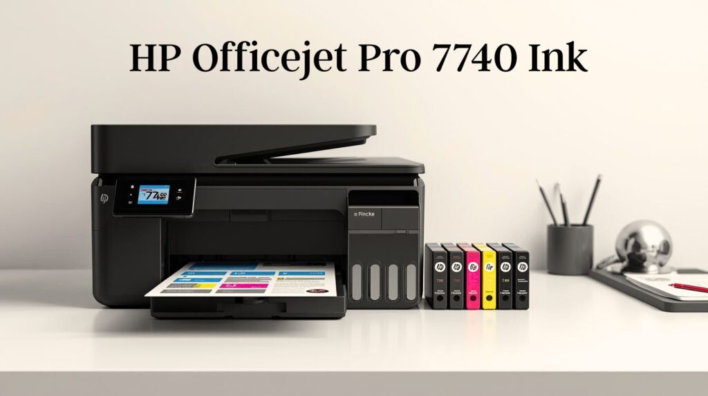 HP Officejet Pro 7740 Ink