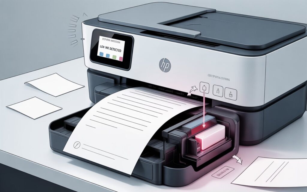HP Printer Printing Blank Pages
